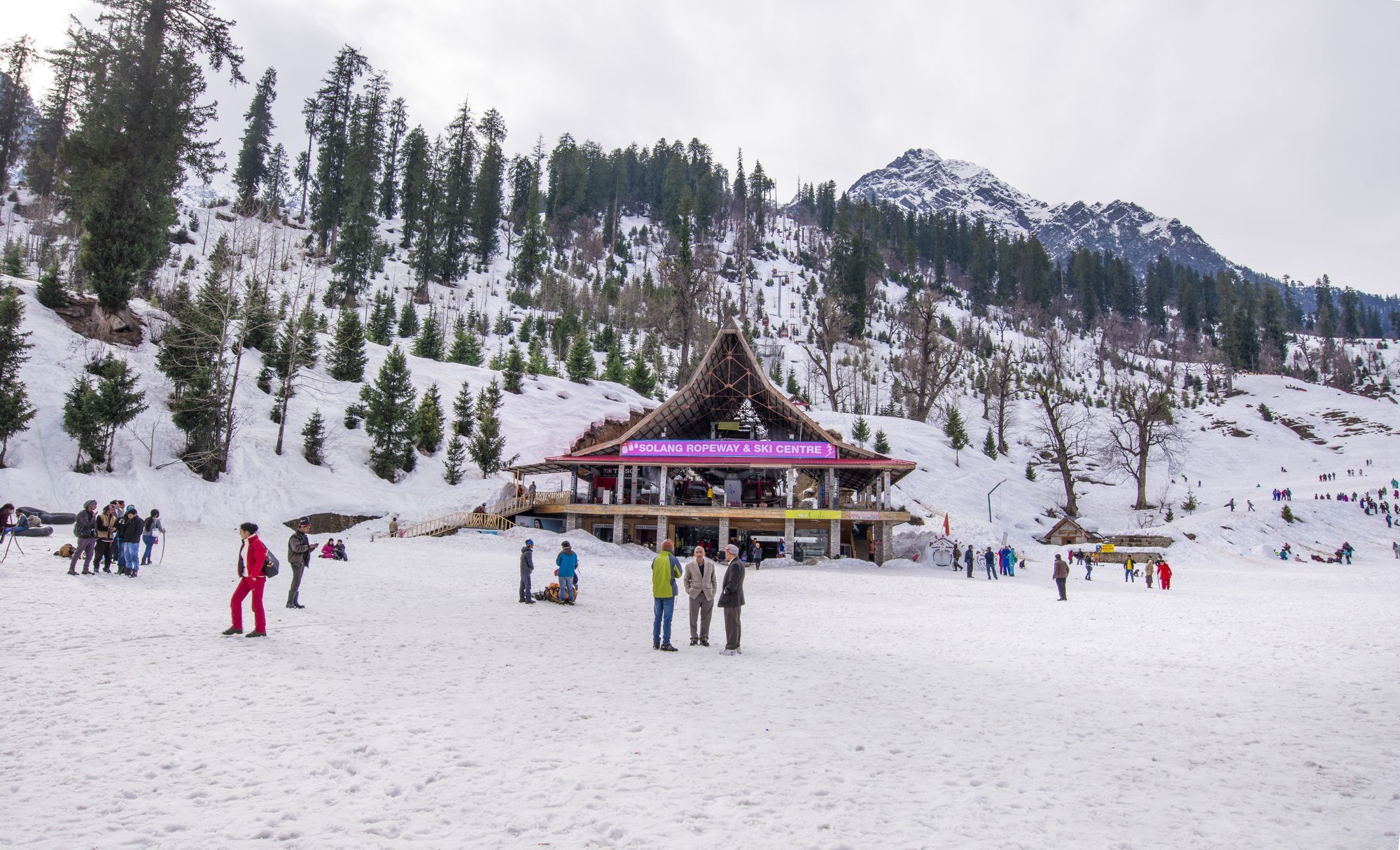 Solang Valley Resort Palchān Dış mekan fotoğraf
