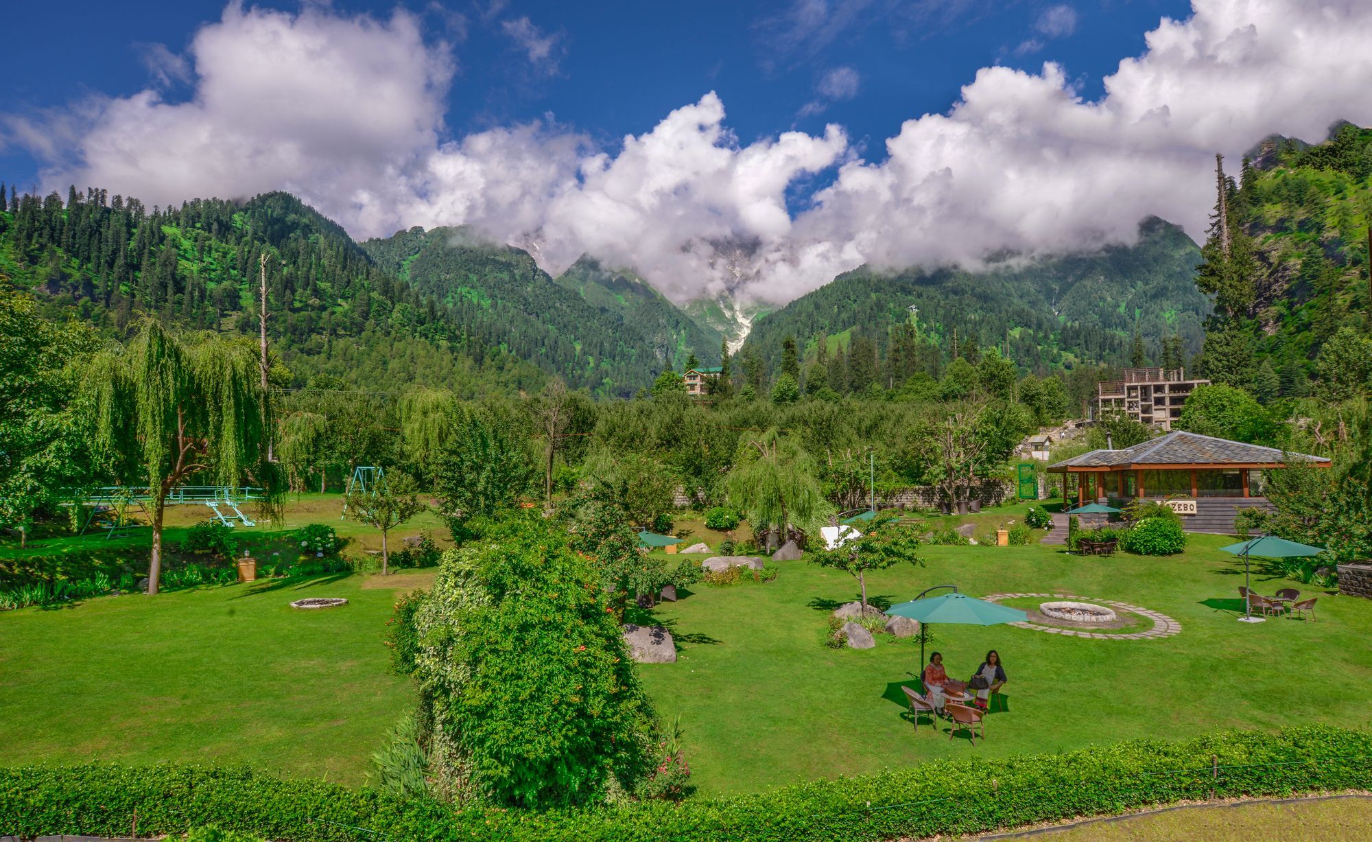 Solang Valley Resort Palchān Dış mekan fotoğraf